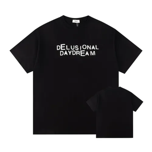 Celine Luxury Brand Women Mens Short Sleeve T-Shirt   