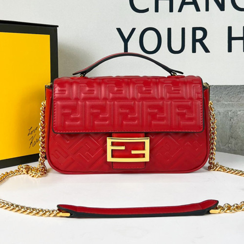 Fendi Womens Bag Shoulder Bags Luxury Brand Baguette bag Fashion Bags for Women with Original Box 8BR600A72VF1AQA