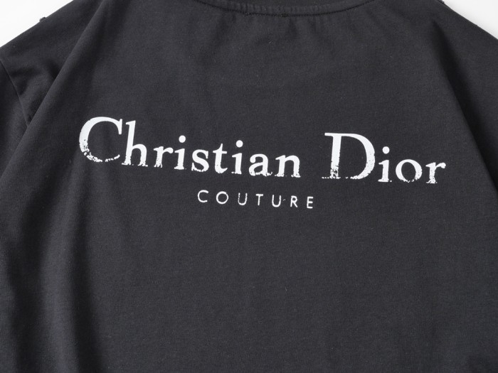 Doir Luxury Brand Women Mens Short Sleeve T-Shirt   