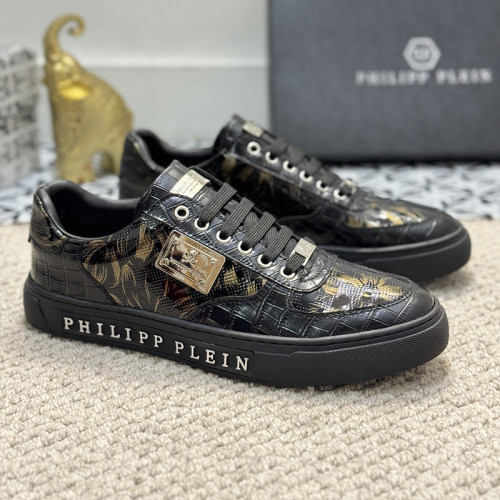 Philipp Plein Men Shoes Sneakers Low Top Sneaker Fashion Design Luxury Brand Trainer Predator TM with Original Box Whatsapp 