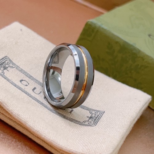 Gucci Luxury Men Womens Ring with Original Box