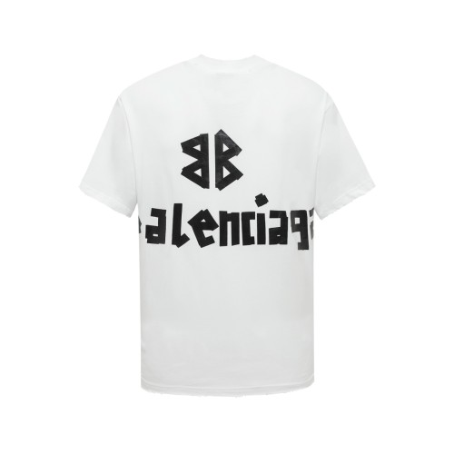 Balenciaga Luxury Brand Women Mens Short Sleeve T-Shirt   