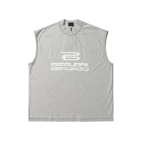 Balenciaga Luxury Brand Women Mens Short Sleeve T-Shirt Tank Top   