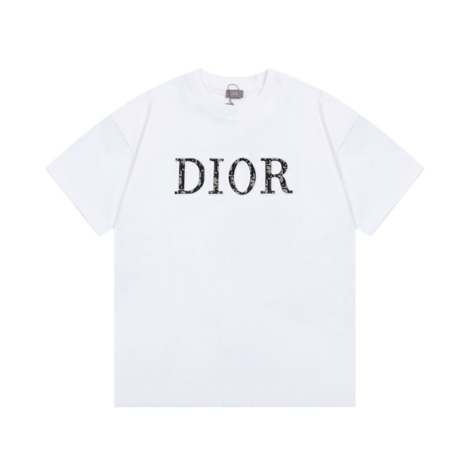 Doir Luxury Brand Women Mens Short Sleeve T-Shirt   