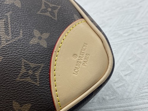 Louis Vuitton Womens Bags Luxury Brand Fashion Type ODÉON MM Natural Monogram coated canvas M45354 with Original Box