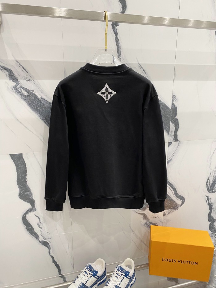 Louis Vuitton Womens Mens Long Sleeve Sweatshirt Luxury Brand Mens Sweatshirt   