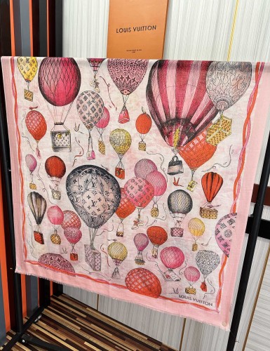 Louis Vuitton Scarves Womens Fashion Scarf with Original Box   