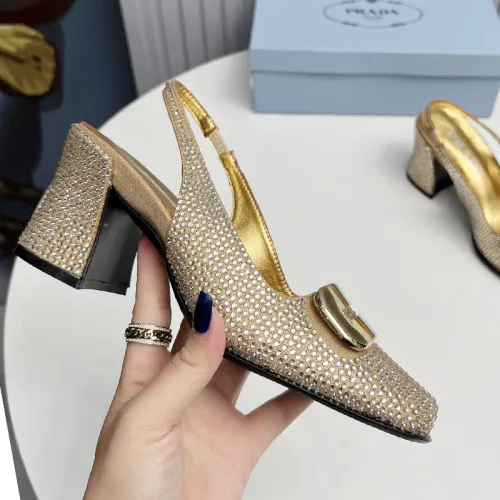 Prada Womens Shoes Sandals Casual Luxury Brand Pumps 8.5cm Heel with Original Box Whatsapp 