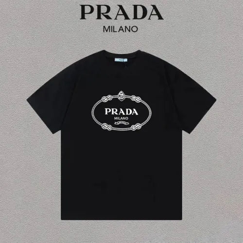 Prada Luxury Brand Women Mens Short Sleeve T-Shirt   