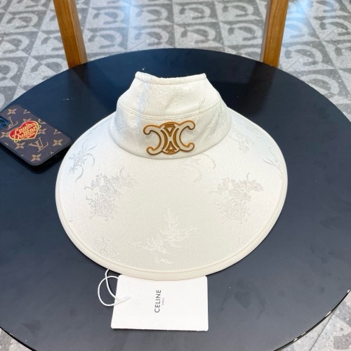 Celine Womens Hats Luxury Brand Design Celine Visor Hat with Original Box  