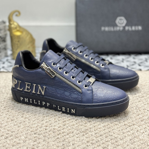 Philipp Plein Men Shoes Sneakers Low Top Sneaker Fashion Design Luxury Brand Trainer Predator TM with Original Box Whatsapp 