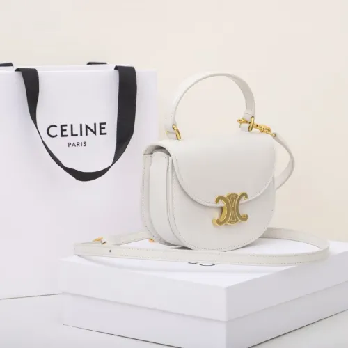 Celine Womens Bags Besace Triomphe Shoulder Bag Handbag Design Luxury Brand Shopping Bag 10L063   
