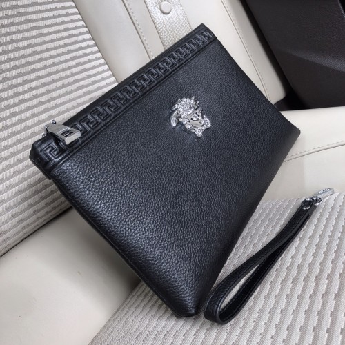 Versace Mens Bags Clutches Wallets Clutch Designer Luxury Brand LA MEDUSA with Original Box