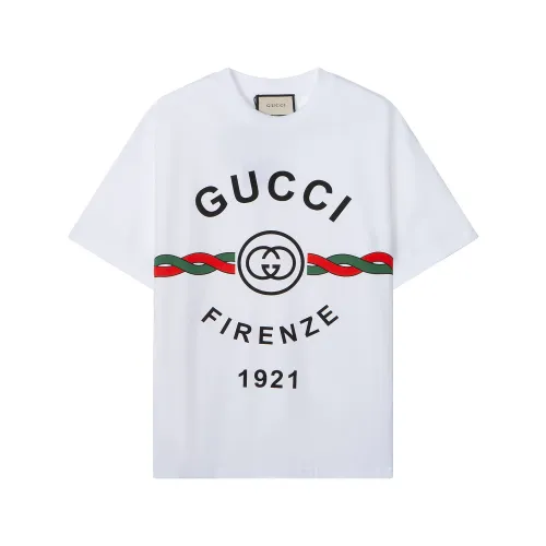 Gucci Luxury Brand Women Mens Short Sleeve T-Shirt   