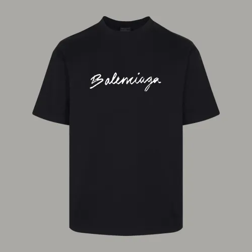 Balenciaga Luxury Brand Women Mens Short Sleeve T-Shirt   