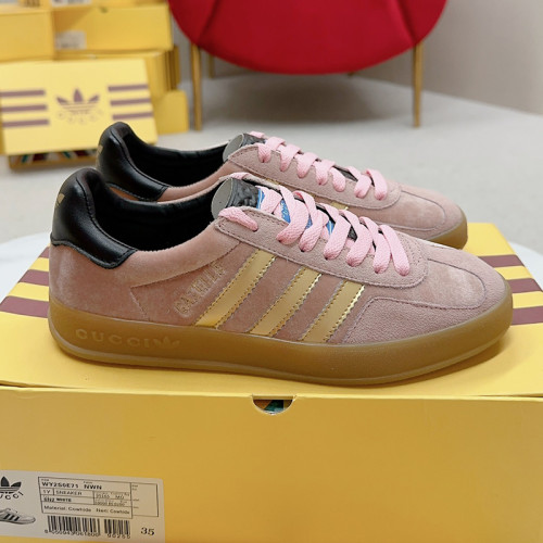 Gucci Adidas Gazelle Womens Shoes Sneakers Luxury Brand adidas x Gucci Gazelle sneaker with Original Box Whatsapp 