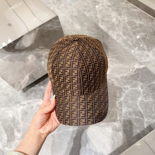Fendi Men Womens Baseball Hat Luxury Brand Design Fendi Cap with Original Box  