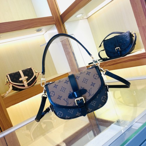 Louis Vuitton Womens Bags Shoulder Handbags Luxury Brand Fashion Type Saumur BB M46740 with Original Box  