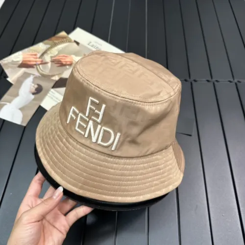 Fendi Men Womens Bucket Hat Luxury Brand Design Fendi Cap with Original Box  