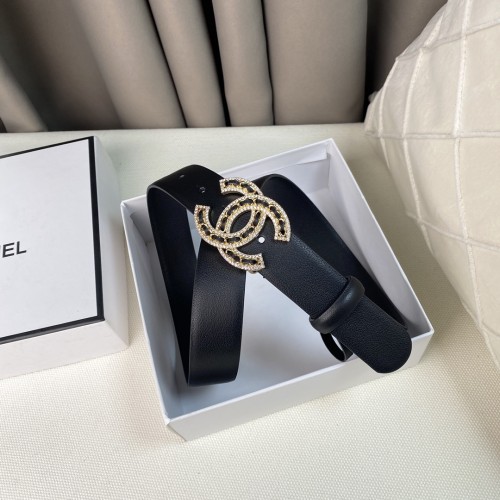 Chanel Womens Belt Luxury Brand Design Fashion Type with Original Box