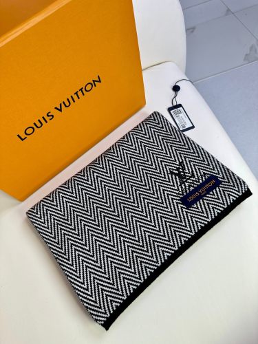 Louis Vuitton Scarves Men Womens Fashion Scarf with Original Box   