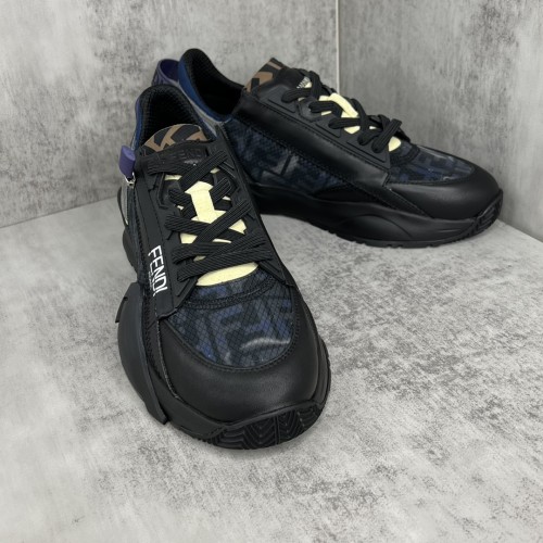 Fendi Mens Shoes Fashion Sneakers Luxury Brand Casual Fendi Flow Low-Top Sneakers Shoes for Men with Original Box Whatsapp 