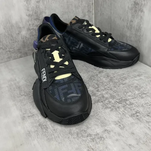 Fendi Mens Shoes Fashion Sneakers Luxury Brand Casual Fendi Flow Low-Top Sneakers Shoes for Men with Original Box Whatsapp 
