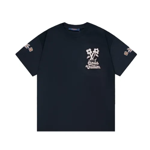 Louis Vuitton Luxury Brand Men Womens Short Sleeve T-Shirt   