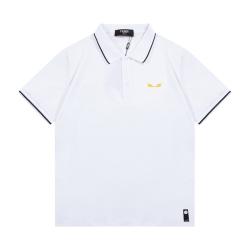 Fendi Luxury Brand Women Mens Short Sleeve T-Shirt Polo Shirt   