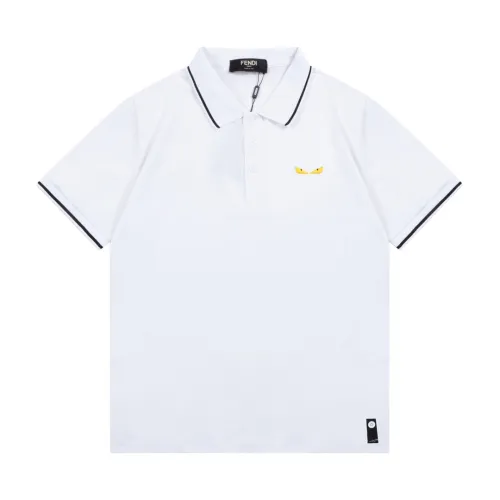 Fendi Luxury Brand Women Mens Short Sleeve T-Shirt Polo Shirt   