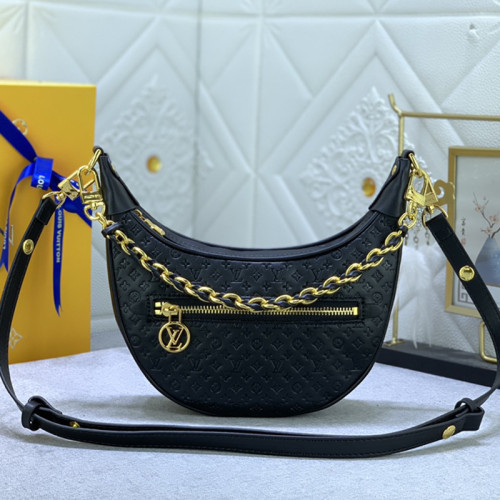 Louis Vuitton Womens Bags Messenger Shoulder Bags Luxury Brand Nicolas Ghesquière Croissant Bag with Original Box M81098  
