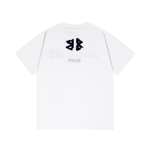 Balenciaga Luxury Brand Women Mens Short Sleeve T-Shirt   