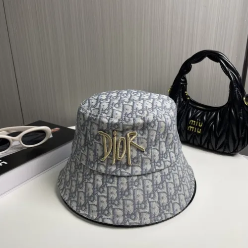 Dior Men Womens Bucket Hat Luxury Brand Design Dior Cap with Original Box  