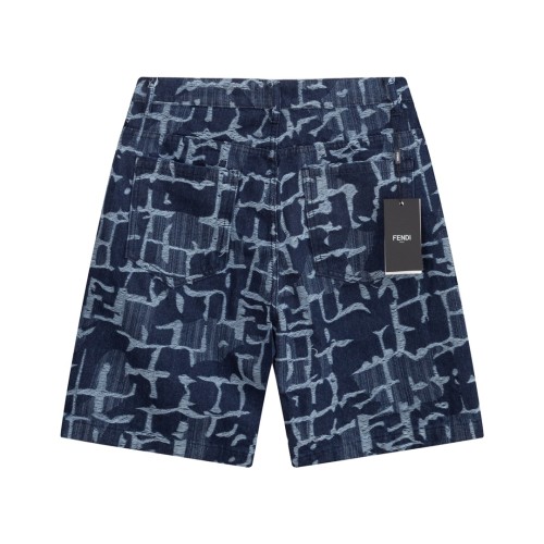 Fendi Luxury Brand Women Mens Pant Shorts Jeans   