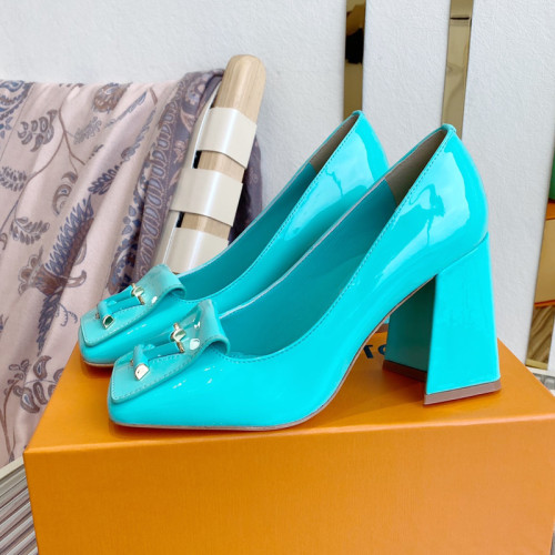 Louis Vuitton Womens Shoes Pumps Sandals Luxury Brand SHAKE PUMP 5.5cm 9.5cm Heel with Original Box Whatsapp 