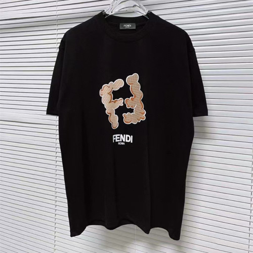 Fendi Luxury Brand Women Mens Short Sleeve T-Shirt   