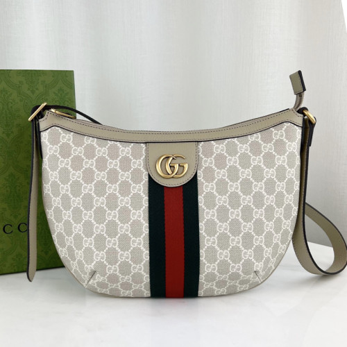 Gucci Womens Bags Shoulder Messenger Bag Luxury Brand Ophidia GG small shoulder bag 598125 9IK3T 8745 with Original Box