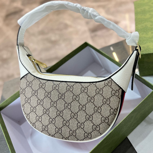 Gucci Womens Fashion Bags Shoulder Bag Luxury Brand Ophidia GG mini bag in GG Supreme 658551 96IWG 9794 with Original Box