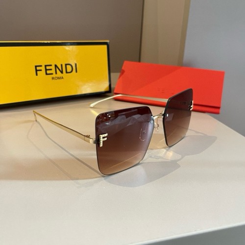 Fendi Sunglasses Luxury Brand Men Womens Sunglasses with Original Box  