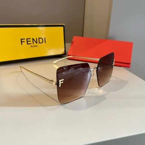Fendi Sunglasses Luxury Brand Men Womens Sunglasses with Original Box  