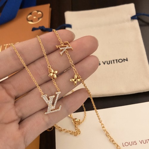 Louis Vuitton Luxury Womens Necklace Earring Bracelet LV Iconic Necklace M00596