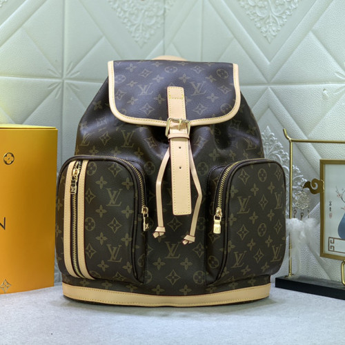 Louis Vuitton Womens Mens Unisex Bags Backpacks Luxury Fashion M40107 Bosphore Backpack without Original Box  