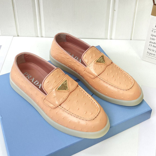 Prada Womens Shoes Casual Luxury Brand Fashion Loafers for Women with Original Box Whatsapp 