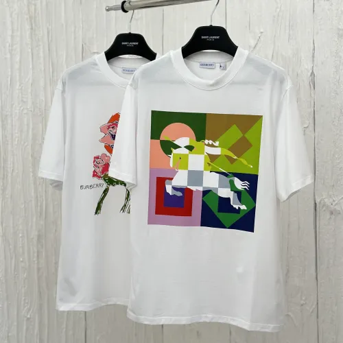 Burberry Luxury Brand Women Mens Short Sleeve T-Shirt   