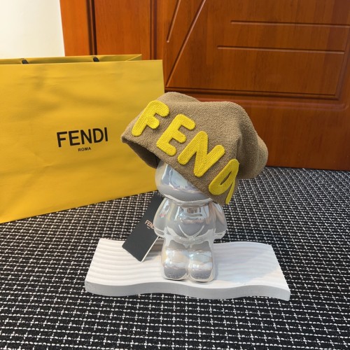 Fendi Men Womens Knit Hat Luxury Brand Design Fendi Cap with Original Box  