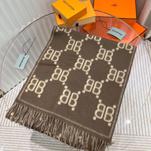 Balenciaga Scarves Men Womens Fashion Scarf Scarf002