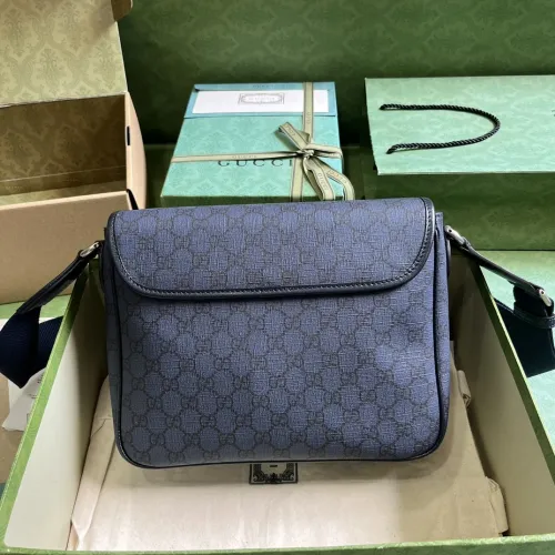 Gucci Mens Bags Shoulder Bag Luxury Brand Gucci Ophidia medium messenger bag 761741 FACJY 8441  