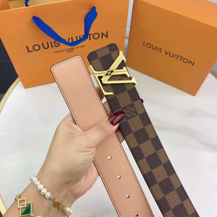 Louis Vuitton Mens Belt Luxury Brand Design Fashion Type with Original Box
