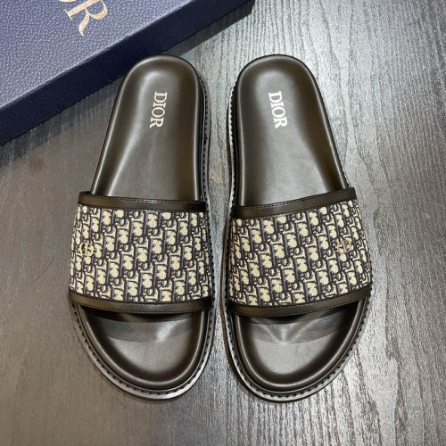 Dior Men Shoes Sandals Luxury Brand Fashion DIOR AQUA SANDAL Black Dior Oblique Jacquard with Original Box 3SA135ZSA_H969 Whatsapp 