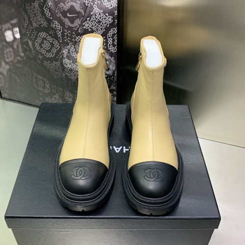 Chanel Womens Shoes Boots Luxury Brand Design with Original Box Women Fashion Ankle Boots Booties 3.5cm Heel